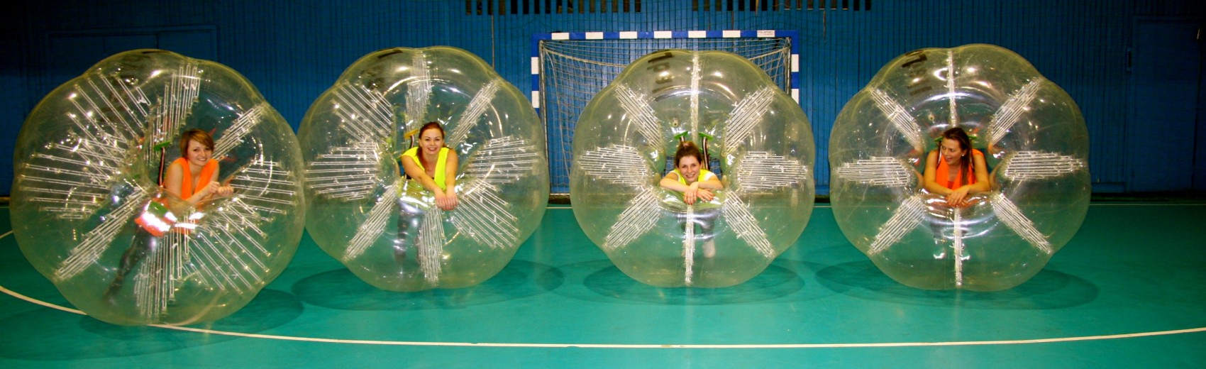 indoor bubble football