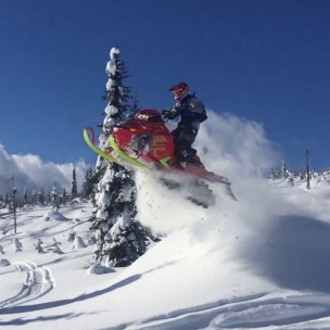 Snowmobiling